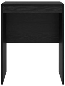 vidaXL Γραφείο Μαύρη δρυς 60 x 50 x 76 εκ. Επεξεργασμένο ξύλο