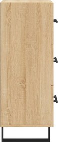 vidaXL Ντουλάπι Sonoma Δρυς 34,5x34x90 εκ. από Επεξεργασμένο Ξύλο