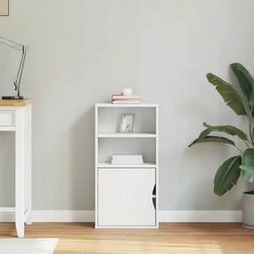 vidaXL Βοηθητικό Ντουλάπι ODDA Λευκό 40x24x79εκ. από Μασίφ Ξύλο Πεύκου