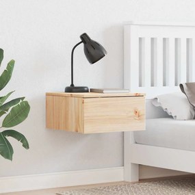 vidaXL Κομοδίνο 2 pcs Καφέ 37 x 35 x 18.5 εκ Μασίφ ξύλο πεύκου