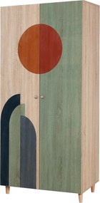 Διφυλλη Ντουλαπα Σονομα LIDYA 52x90x192