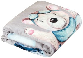 8851 ΚΟΥΒΕΡΤΑ FLEECE 110X150 ΒΑΒΥ GREENWICH POLO CLUB