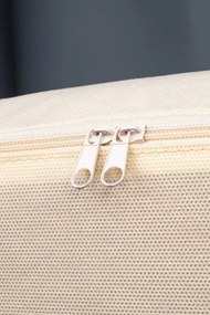Stewehome μέγεθος οργάνωσης κάτω από βάση με ριγέ γκρι και λευκό