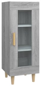 vidaXL Ντουλάπι Γκρι Sonoma 34,5x34x90 εκ. από Επεξεργασμένο Ξύλο