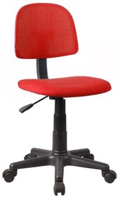 Office Chair 8103 without Arms Fylliana Red 38*45*77/89 cm