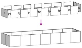 ΖΑΡΝΤΙΝΙΕΡΑ 280X80X40 ΕΚ. ΑΤΣΑΛΙ ΣΚΛΗΡΥΘΕΝ ΣΤΟΝ ΑΕΡΑ 860765