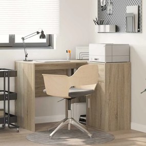 vidaXL Γωνιακό γραφείο με συρτάρι 2 pcs Δρύς Sonoma 102 x 50 x 75 εκ
