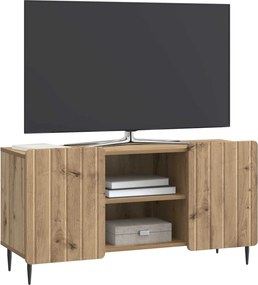 vidaXL Ντουλάπι TV 102 x 34,5 x 52 εκ Artisan Δρυς Επεξεργασμένο Ξύλο