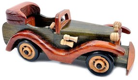 Διακοσμητικό Αυτοκίνητο Ξύλινο 362-15x20cm Green Wood