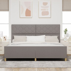 vidaXL Κρεβάτι Ταπείνωση 200x200 εκ Υφασμάτινο