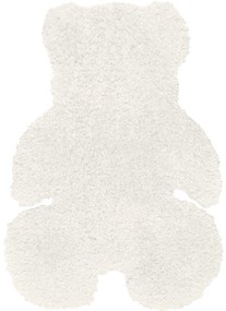 Παιδικό Χαλί REED WHITE TEDDY BEAR Λευκό 90 x 110 εκ. MADI