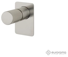 Eurorama OSO Μίκτης εντοιχισμού 1 εξόδου Inox Finish