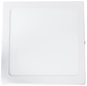 GloboStar® 60203 Εξωτερικό LED Panel 22x22cm 20W 2180lm 120° AC 220-240V IP20 Μ22 x Π22 x Υ3cm Ψυχρό Λευκό 6000K - 3 Χρόνια Εγγύηση