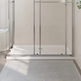 vidaXL Βάση Ντουζιέρας Ορθογώνια Λευκή 80 x 120 εκ. από ABS