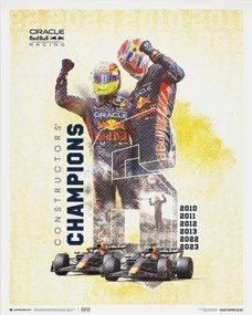 Εκτύπωση τέχνης Oracle Red Bull Racing - F1® World Constructors' Champions - 2023, Automobilist