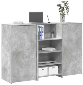 vidaXL Γραφείο υποδοχής 155x50x103,5 εκ. Επεξεργασμένο Ξύλο