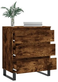 vidaXL Ντουλάπι Καπνιστή Δρυς 60x35x70 εκ. από Επεξεργασμένο Ξύλο
