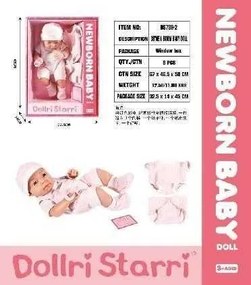 Σετ Κούκλα Μωρό με Αξεσουάρ