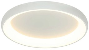 Φωτιστικό Οροφής - Πλαφονιέρα 2057 Led 3000K 60W Φ80cm Sandy White Αλουμίνιο,Ακρυλικό