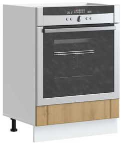 ντουλάπι φούρνου vidaXL "Lucca" Artisan Oak Engineered Wood