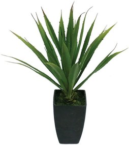 Τεχνητό Φυτό Σε Γλάστρα Γιούκα 04-00-14561 32cm Green Marhome Πλαστικό