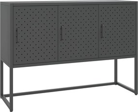 vidaXL Μπουφές Ανθρακί 105 x 35 x 75 εκ. από Ατσάλι