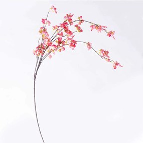 Τεχνητό Κλωνάρι Ροδακινιά 0061-7 15x105cm Fuchsia Supergreens Polyethylene