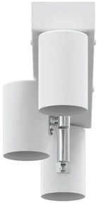 vidaXL Σποτ οροφής Λευκό 38 x 6.5 x 11.5 εκ Ατσάλι