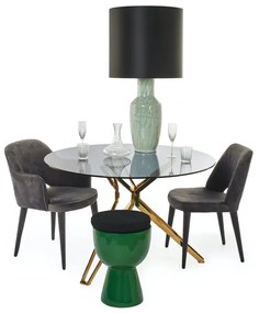 Chair POLS POTTEN Cosy velvet 550-020-113-00G1