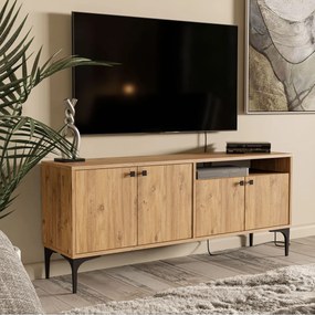 Stewehome Μονάδα τηλεόρασης με ντουλάπι 139x34x59 cm