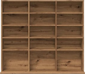 vidaXL Ντουλάπι CD Artisan Oak 100x23x89,5 cm Κατασκευασμένο ξύλο