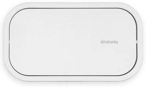 Brabantia MindSet 1005689, με μεταλλική επίστρωση, με περιστρεφόμενο καπάκι, Λευκό