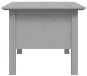 vidaXL Τραπέζι Σαλονιού BODO Γκρι 100x55x46 εκ. Μασίφ Ξύλο Πεύκου