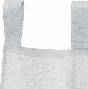 vidaXL Κουρτίνα βυσσινί 2 pcs Ανοιχτό γκρι 140 x 140 cm Πολυεστέρας