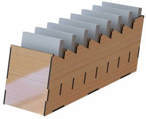 Intra απο ξύλο plywood 3mm-4mm πάχος - Desk Organizer για σημειώσεις Δίασταση 30x30 cm Intraeaxys-pok3wjk7