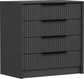 Συρταριέρα Ανθρακί KALE 72x45x77