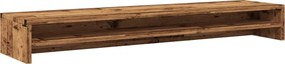 vidaXL Βάση Οθονών Παλαιό Ξύλο 100 x 24 x 13 εκ. από Επεξ. Ξύλο