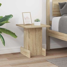 vidaXL End Table Δρύς Sonoma 35,5 x 35 x 40 εκ Επεξεργασμένο ξύλο