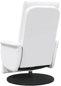 vidaXL Κάθισμα μασάζ Λευκό 71 x 90 x 105 εκ. Τεχνητό Δέρμα