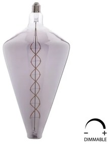 ΛΑΜΠΤΗΡΑΣ LED FILAMENT 8W E27 3000K SMOKE COLOR DIMMABLE  HM4054.03