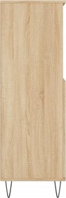 vidaXL Ντουλάπι Sonoma Δρυς 60 x 36 x 110 εκ. από Επεξεργασμένο Ξύλο