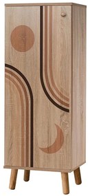 Παπουτσοθήκη Vegas 869VEL8621 50x38x135cm Multi Μοριοσανίδα,Ξύλο