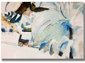 Πίνακας Καμβάς 677VSL1156 100x70cm Multi Wallity Οριζόντιοι Wood, Canvas