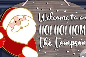 Intra απο ξύλο plywood 3mm-4mm πάχος – Καλώς ήρθατε στο Our Home Sign Δίασταση 40x30 cm INTRAFABR-37955594