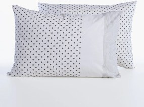 Μαξιλαροθήκη (52x72) Nef-Nef Homeware Smart Donter 26 Ecru - Anthracite