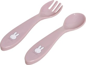 Κουτάλι + Πιρούνι (Σετ) Miffy Koko Pink 69-24719