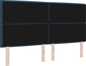 vidaXL Κεφαλάρι Μπλε 180 cm ύφασμα