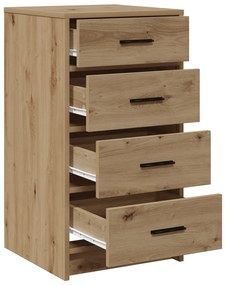 vidaXL Μπουφές Artisan Oak 40x41x75 εκ. Επεξεργασμένο Ξύλο