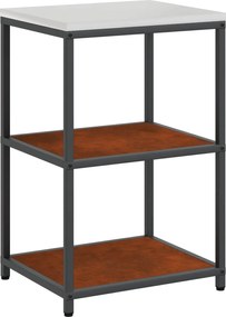 vidaXL Σετ Αποθήκευσης Κουζίνας HATTEM 3 pcs Σκ rusty Ατσάλι