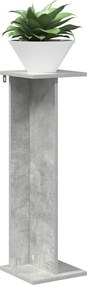 vidaXL Βάση φυτών Γκρι Σκυροδέματος 25 x 25,5 x 80,5 εκ.